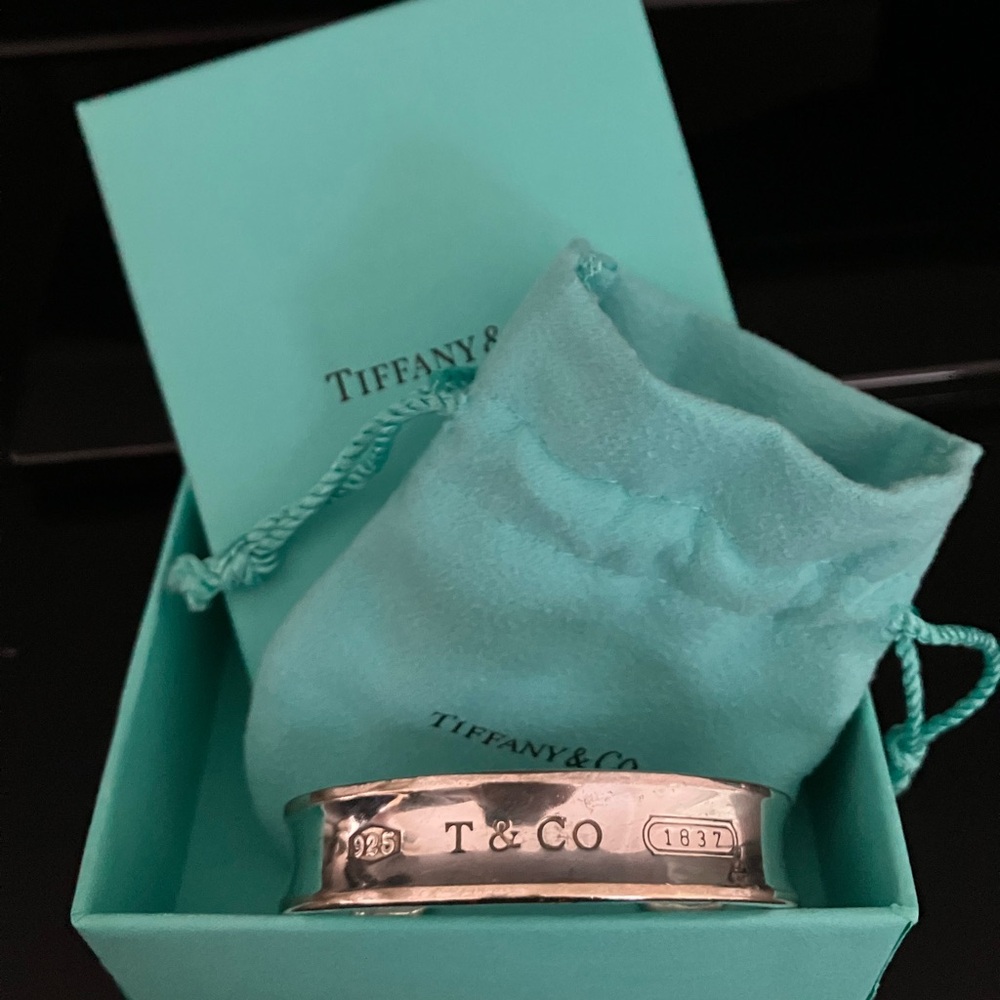 Tiffany & Co. Sterling Silver Cuff Bracelet. Good condition, but well loved. 6”